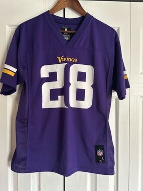 Minnesota Vikings Adrian Peterson #28 Purple NFL Jersey